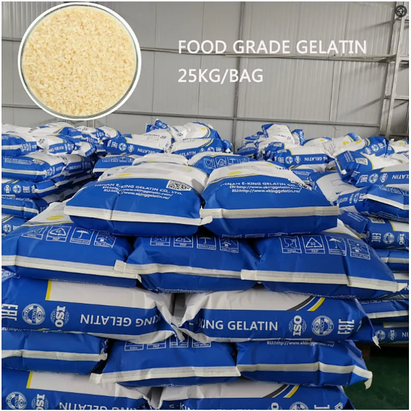 Halal Good Quality food additive bovine edible gelatin from Gelatin Manufacturer